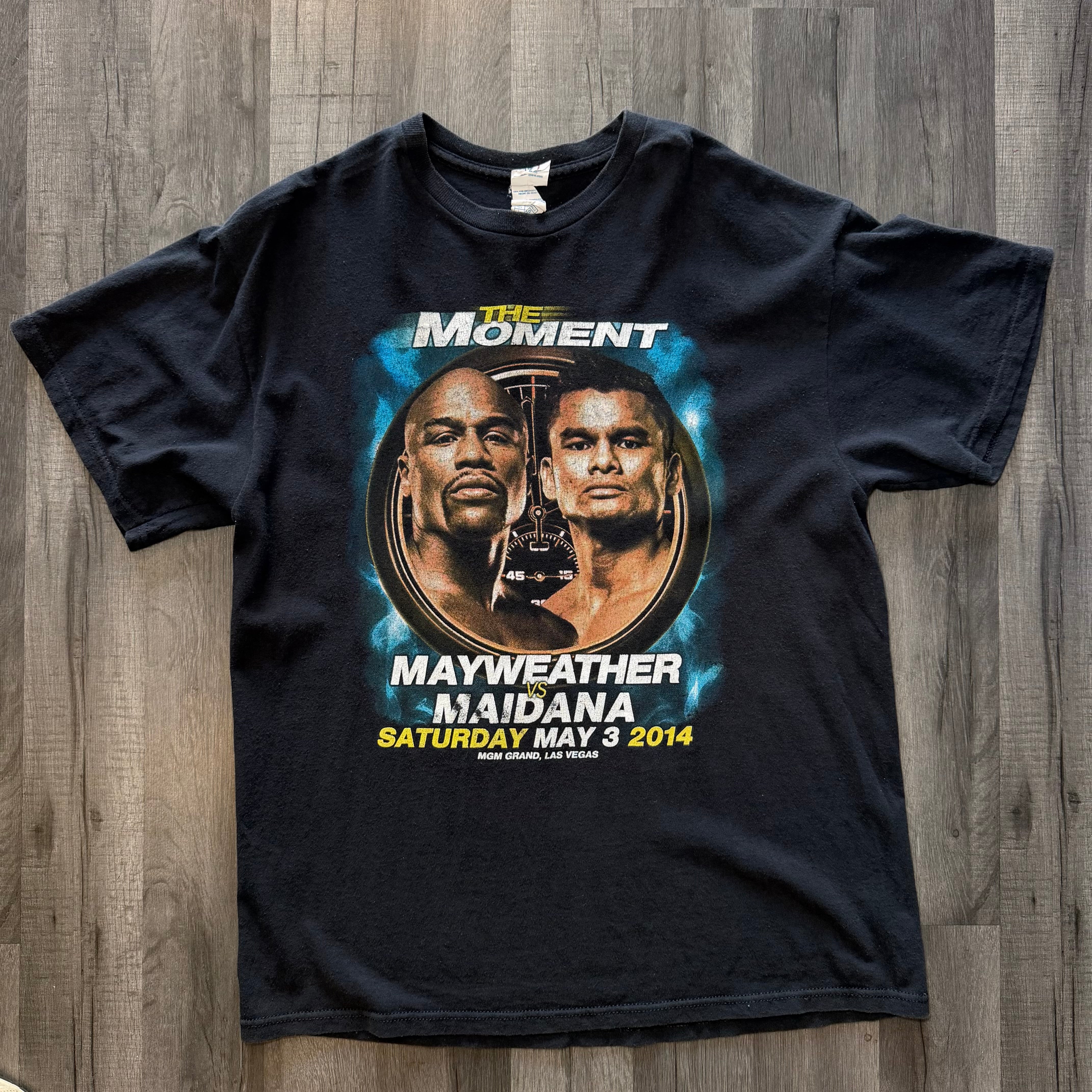 Floyd Mayweather vs Marcos Maidana Fight T-Shirt (Size Large)