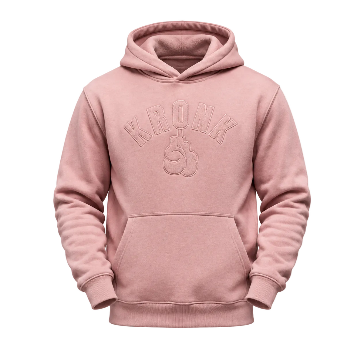 Kronk Gloves Applique Hoody Pink