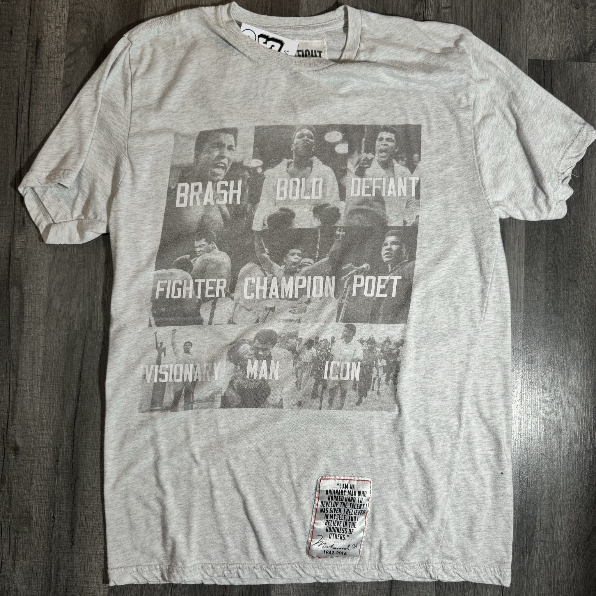 Muhammad Ali Roots of Fight T-Shirt - Large