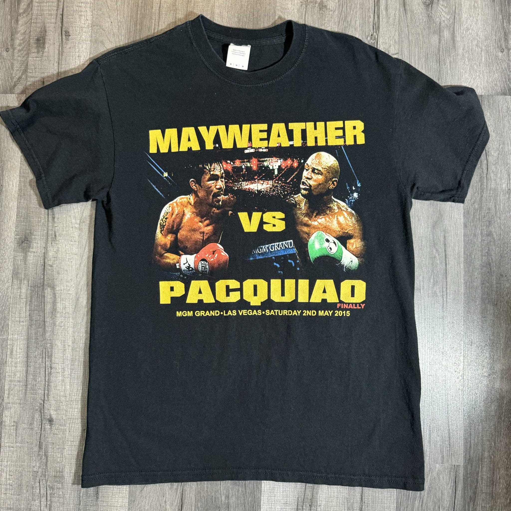 Floyd Mayweather vs Manny Pacquiao T-Shirt - Medium