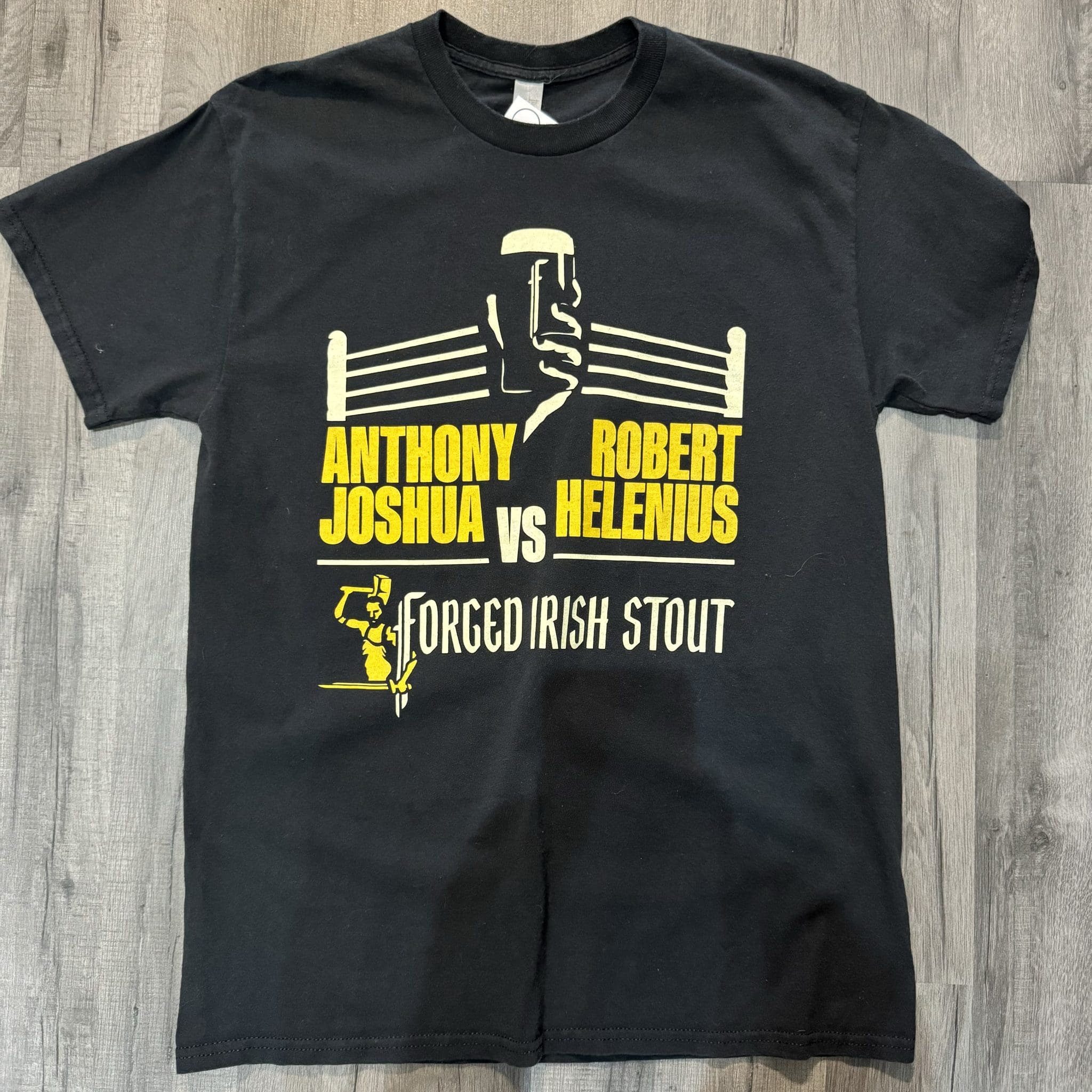 Anthony Joshua vs Robert Helenius T-Shirt - Medium