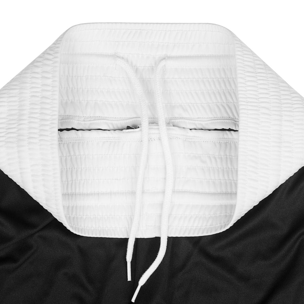 up close look at inside of adidas base boxing shorts waistband