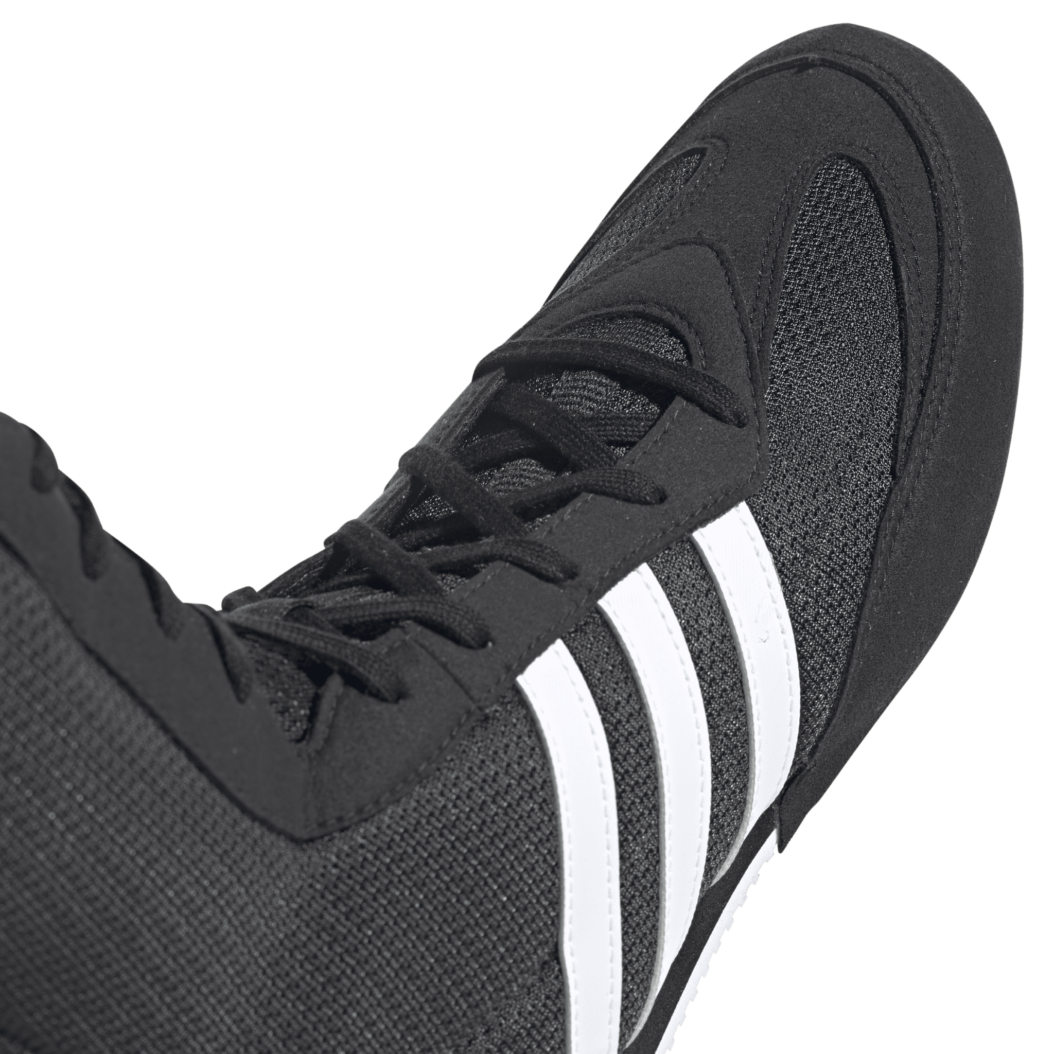 adidas box hog 2 boxing boots black white