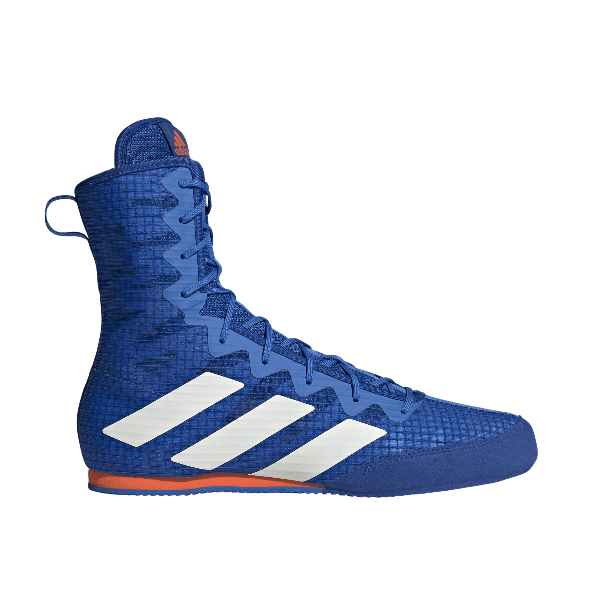 adidas box hog 4 boxing boots blue white