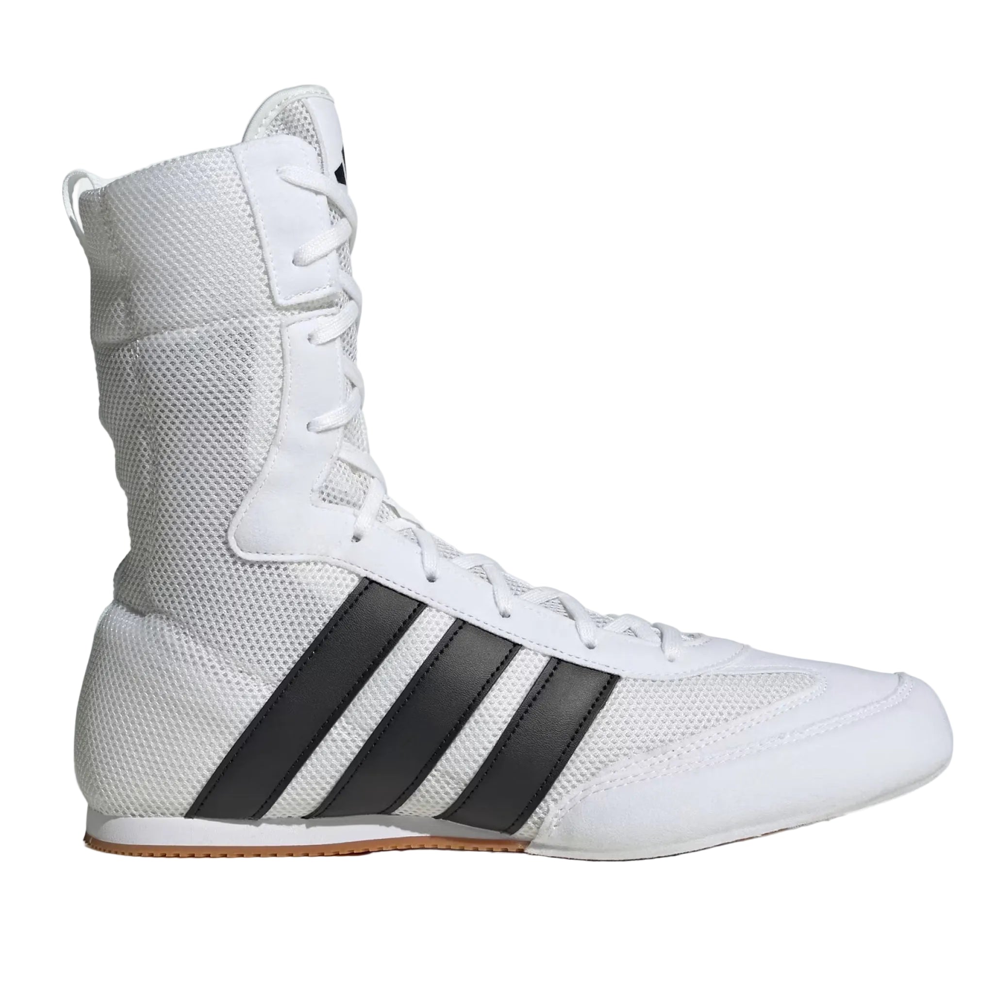 Adidas Box Hog Classic Boxing Boots White Black