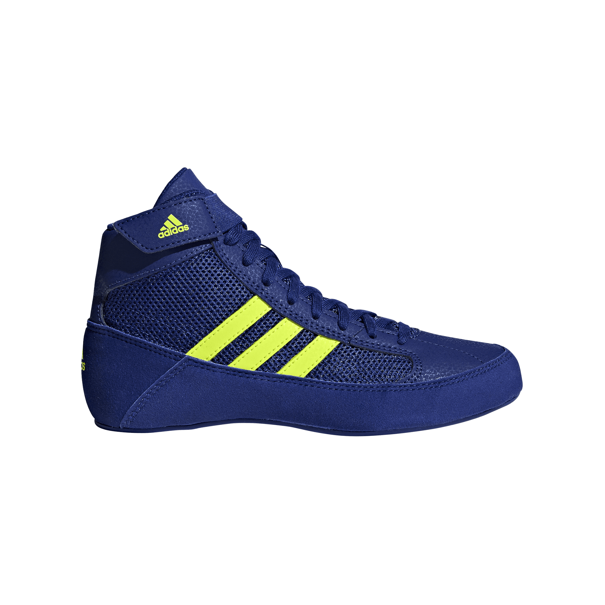 adidas havoc kids boxing boots navy yellow