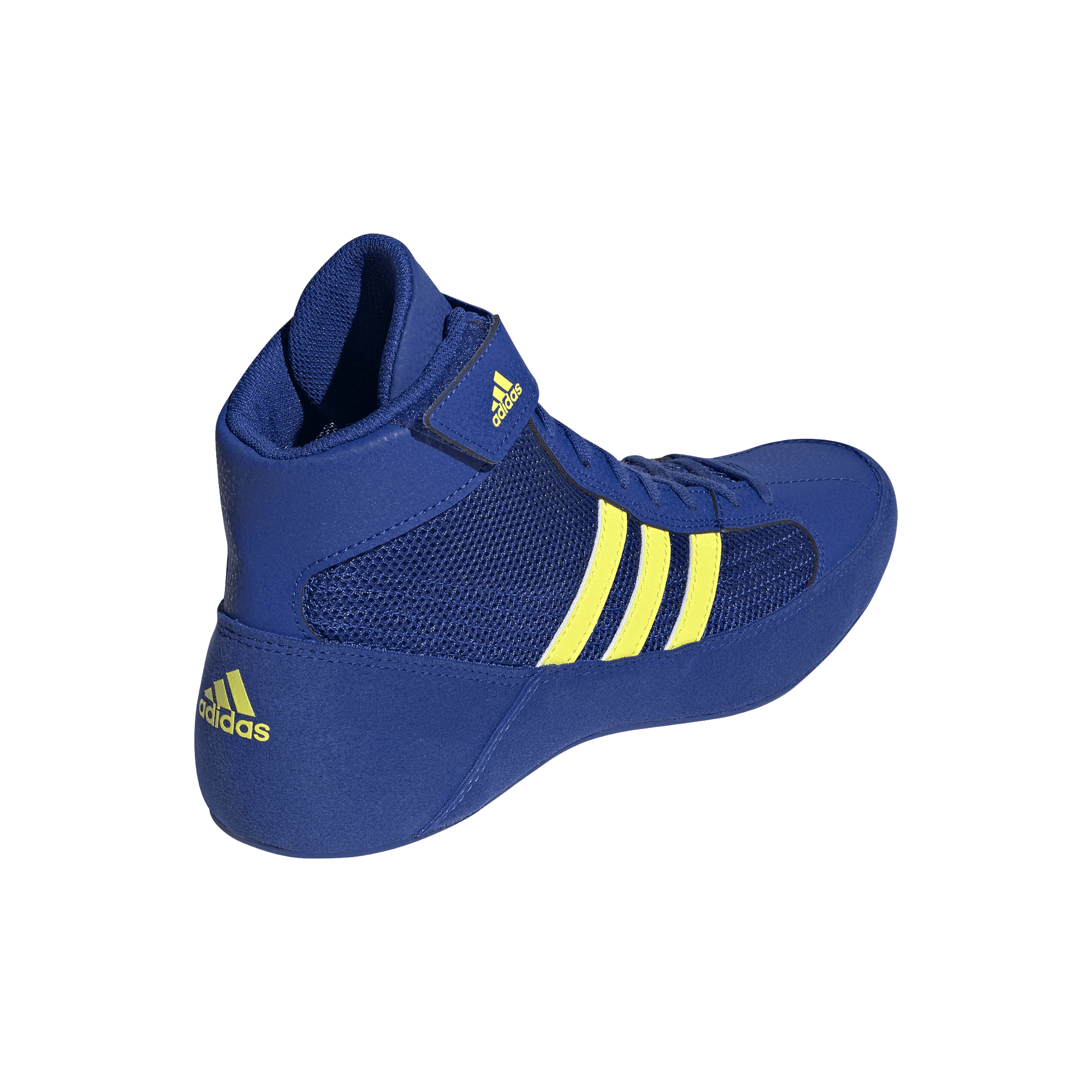 adidas havoc kids boxing boots navy yellow