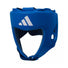 Adidas IBA Head Guard Blue with white Adidas Boxing logo