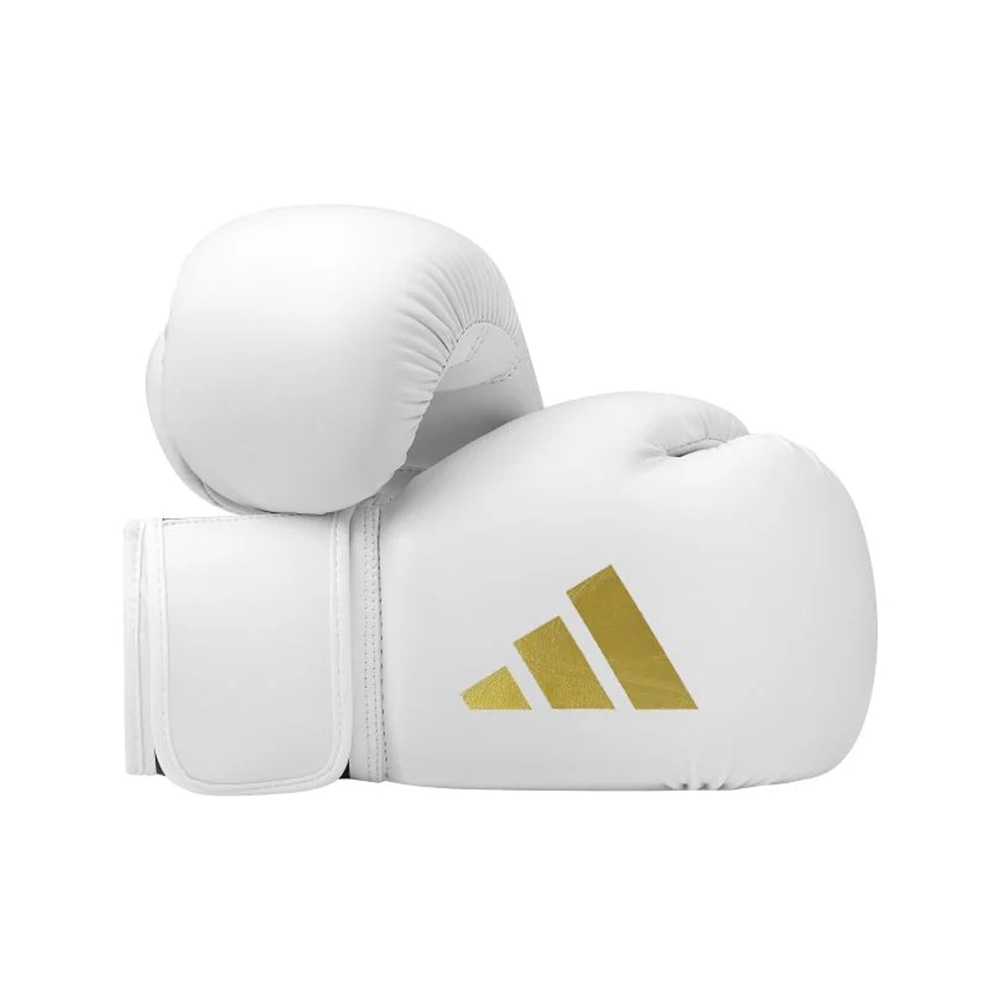 Adidas Speed 50 Kids Boxing Gloves White Gold