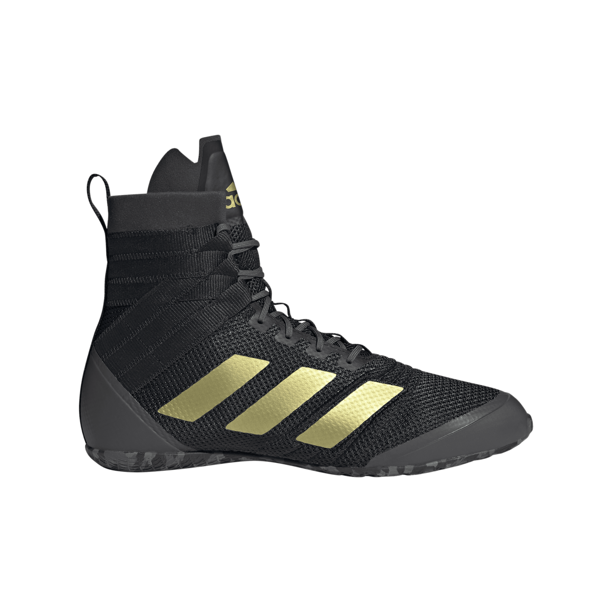 adidas speedex 18 boxing boots black gold