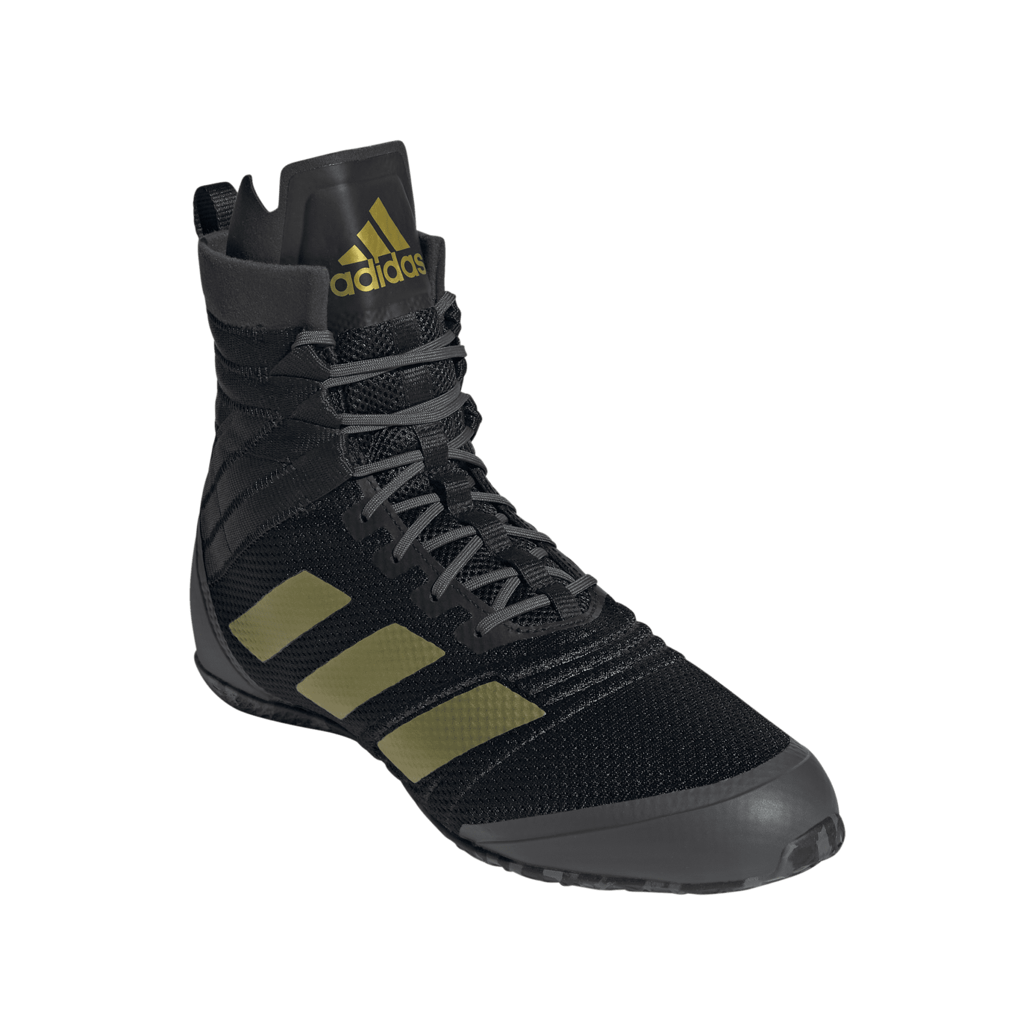 adidas speedex 18 boxing boots black gold
