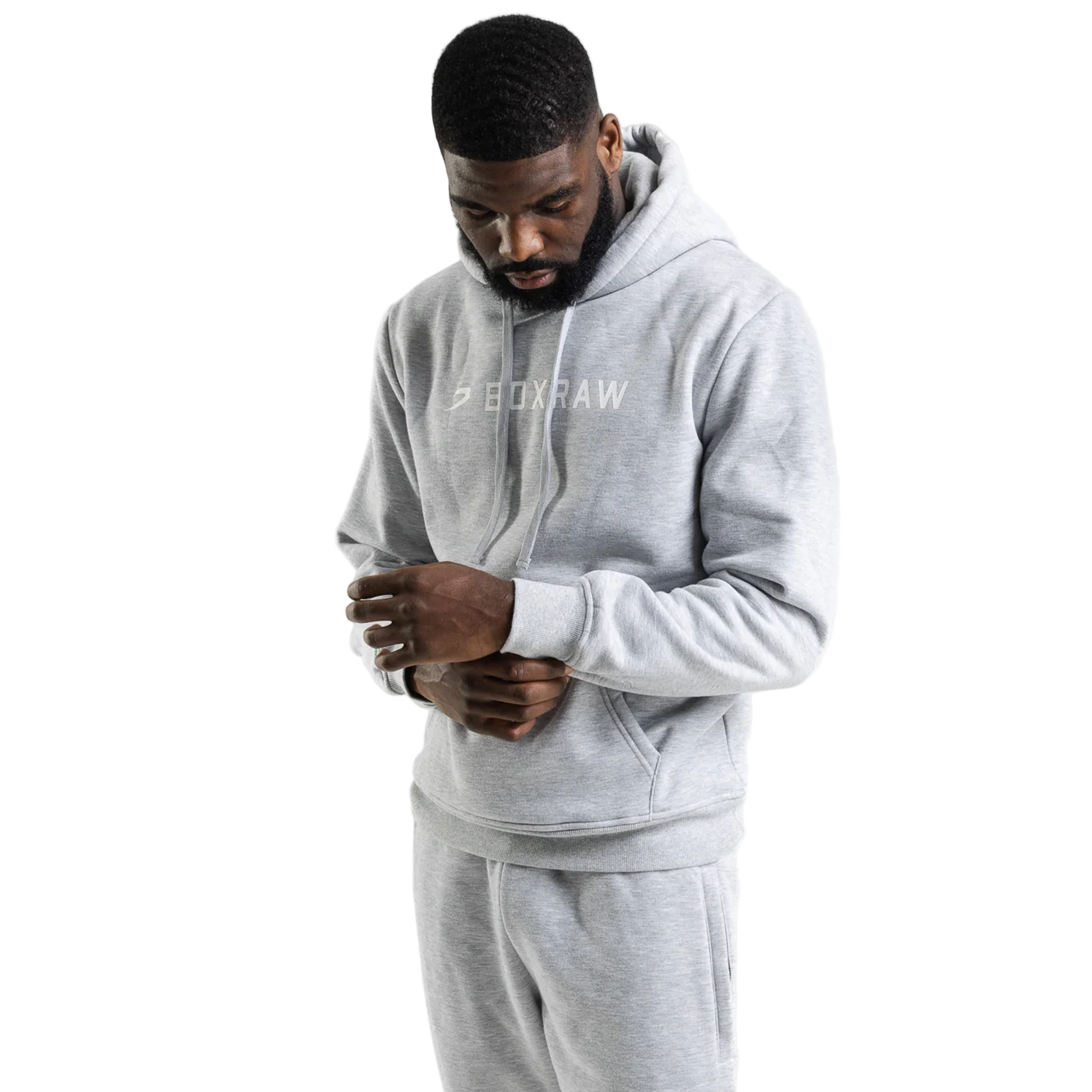 BOXRAW A.B.C Hoody Grey