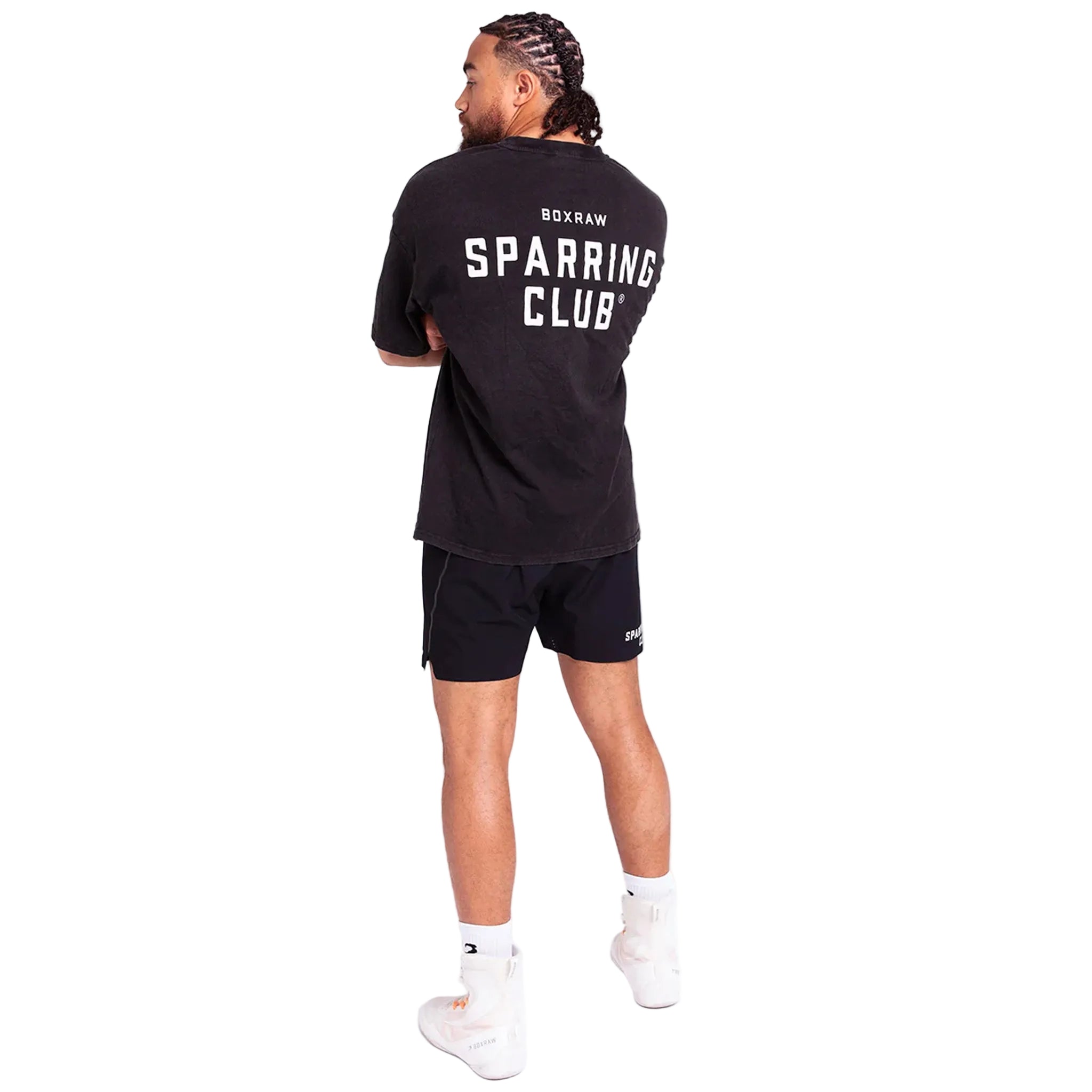 BOXRAW Sparring Club Oversized tshirt black