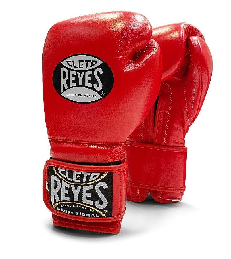 cleto reyes velcro sparring gloves red