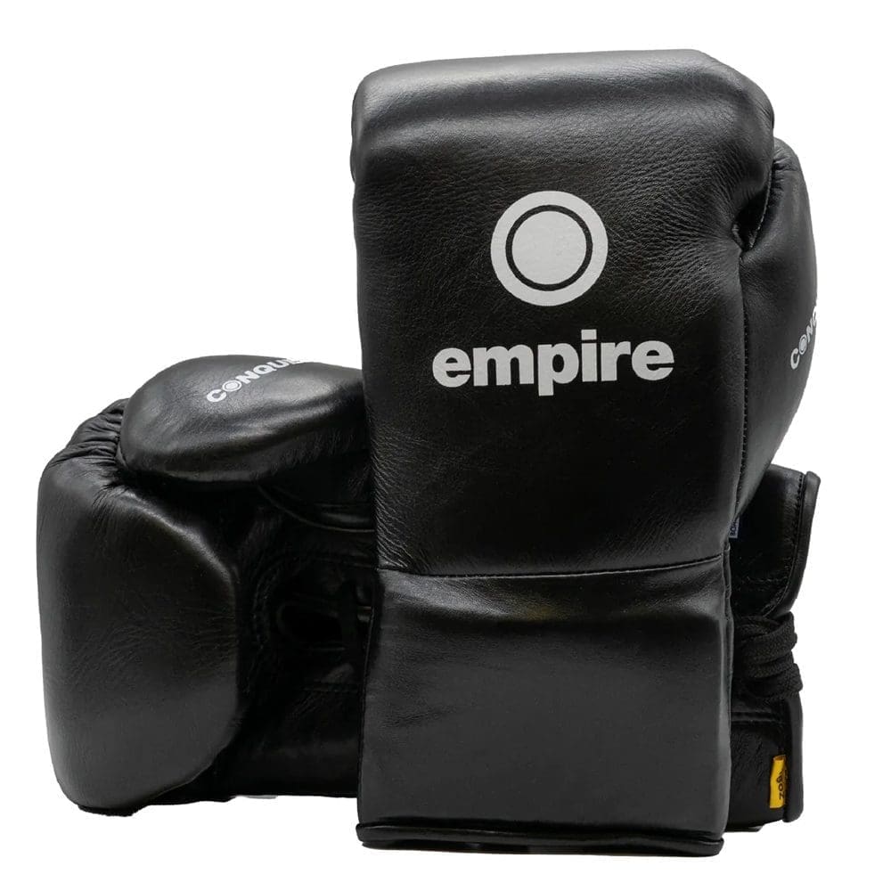Empire Pro Crixus Training Gloves Black with white Empire logo