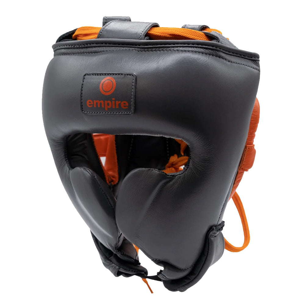 Empire Pro Crixus 1 Cheek protection Head Guard grey orange