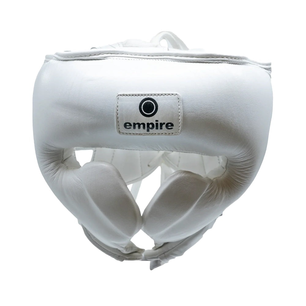 Empire Pro Crixus 1 Cheek protection Head Guard White