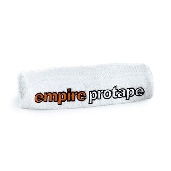 Empire Pro Towel White with Empire Pro Tape branding logo
