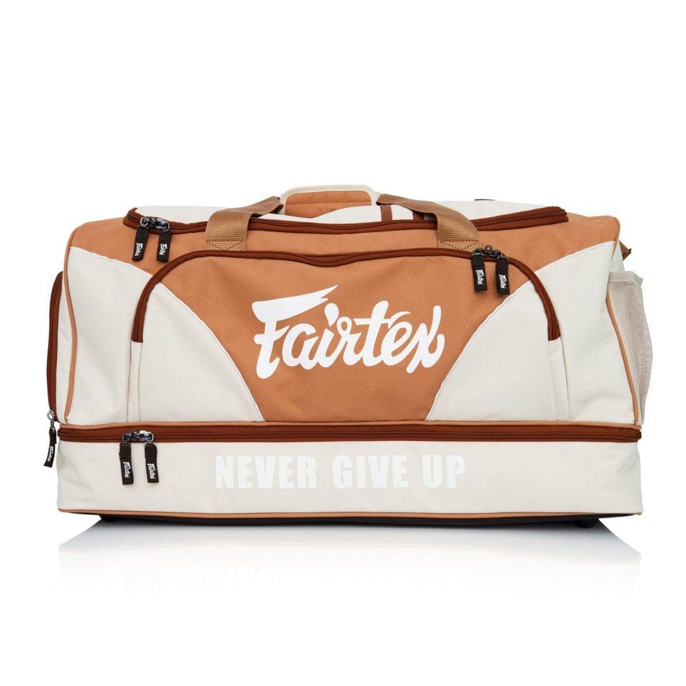 Fairtex Heavy Duty Gym Bag khaki brown BAG 2