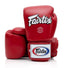 fairtex bgv1 boxing gloves red