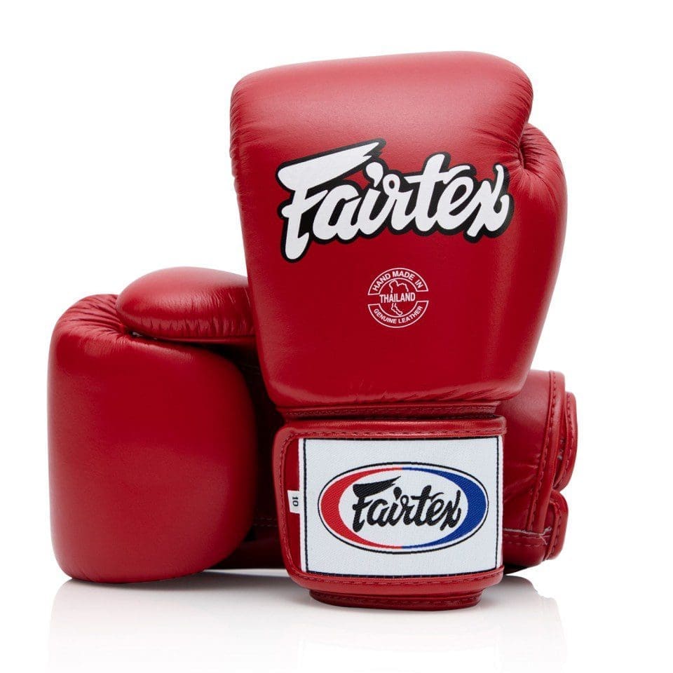 fairtex bgv1 boxing gloves red