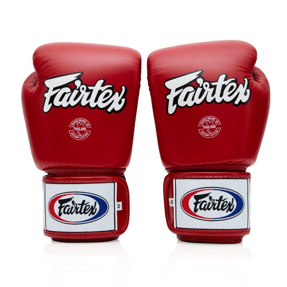 fairtex bgv1 boxing gloves red