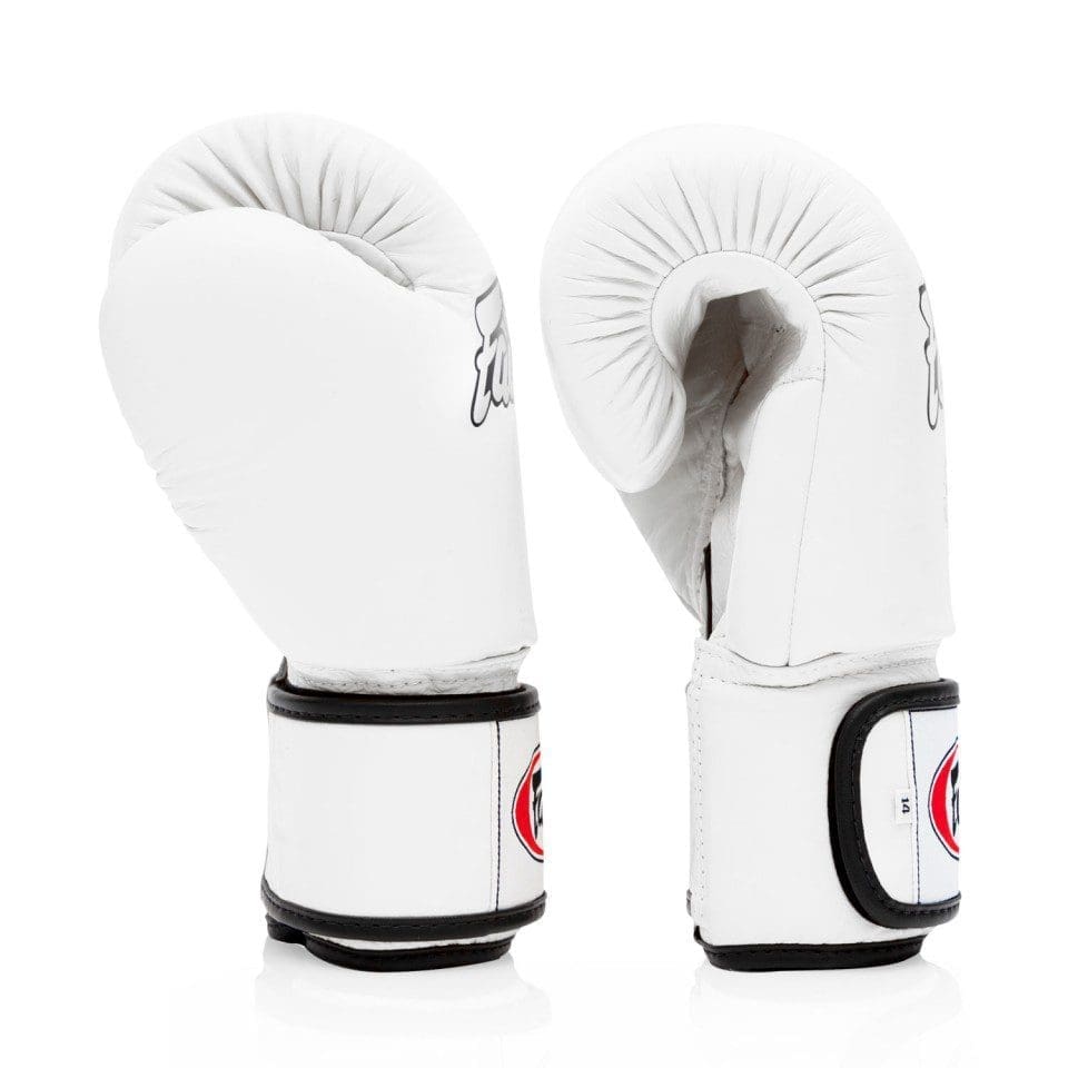 fairtex bgv1 boxing gloves white