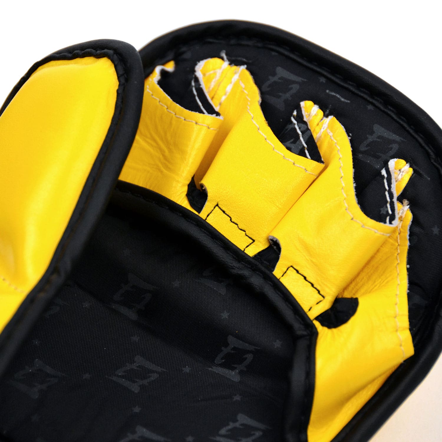 fairtex fgv15 mma sparring gloves yellow