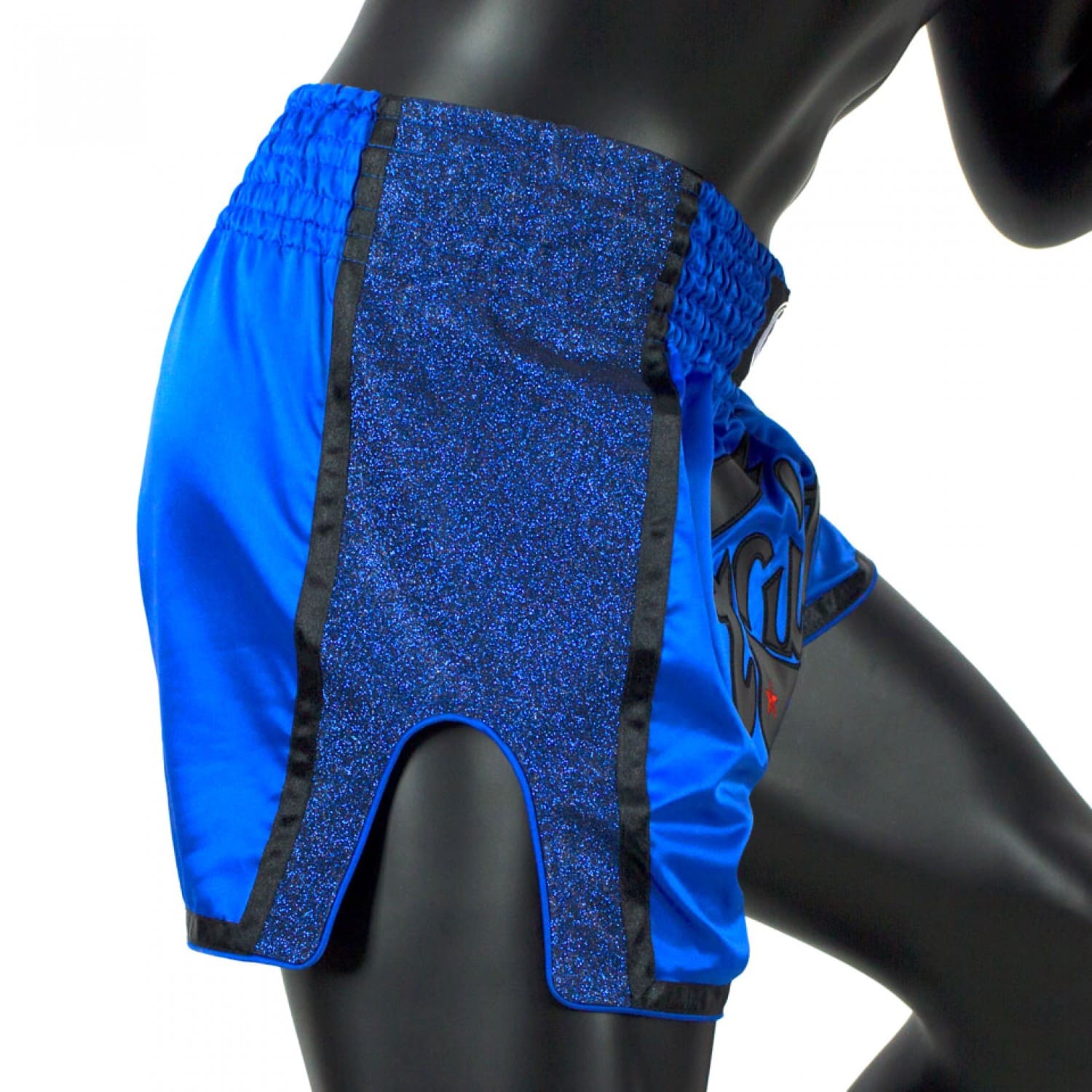 Fairtex Slim Cut Muay Thai Shorts Blue