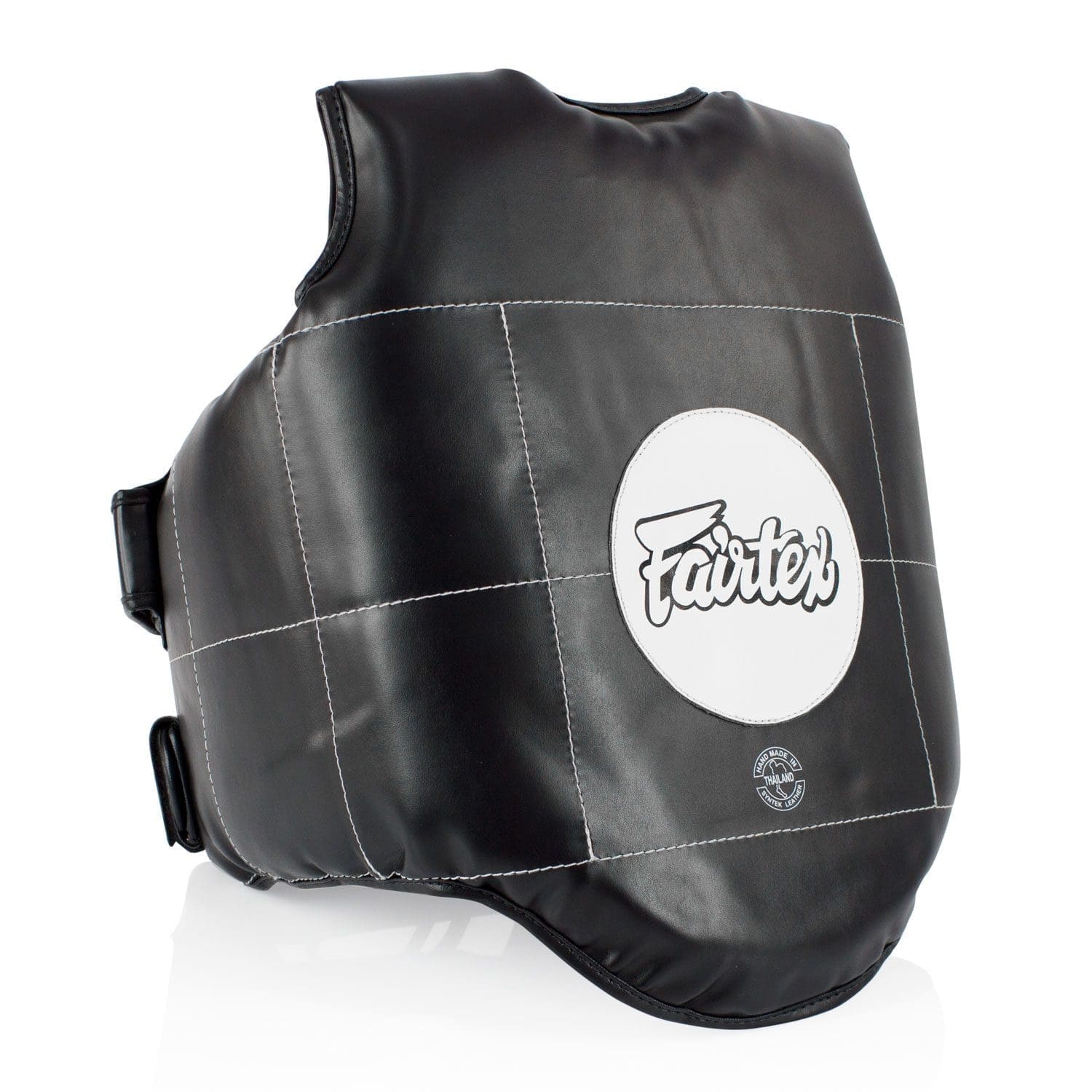 fairtex pv1 kids muay thai body shield black