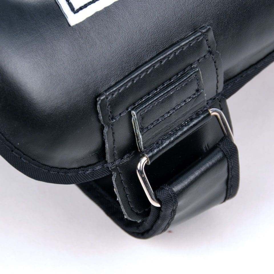 Fairtex Sp3 Muay Thai Shin Guards Black with Fairtex Logo