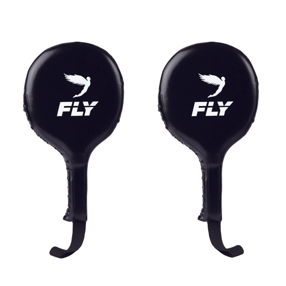 Fly Boxing Punch paddles Black with white Fly logo