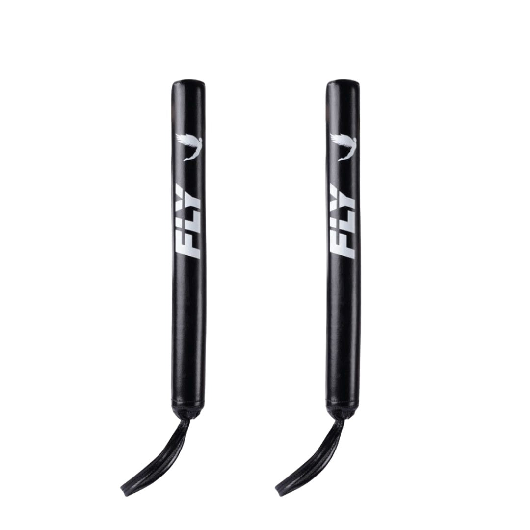 Fly Boxing Punch Sticks Black with a white Fly logo