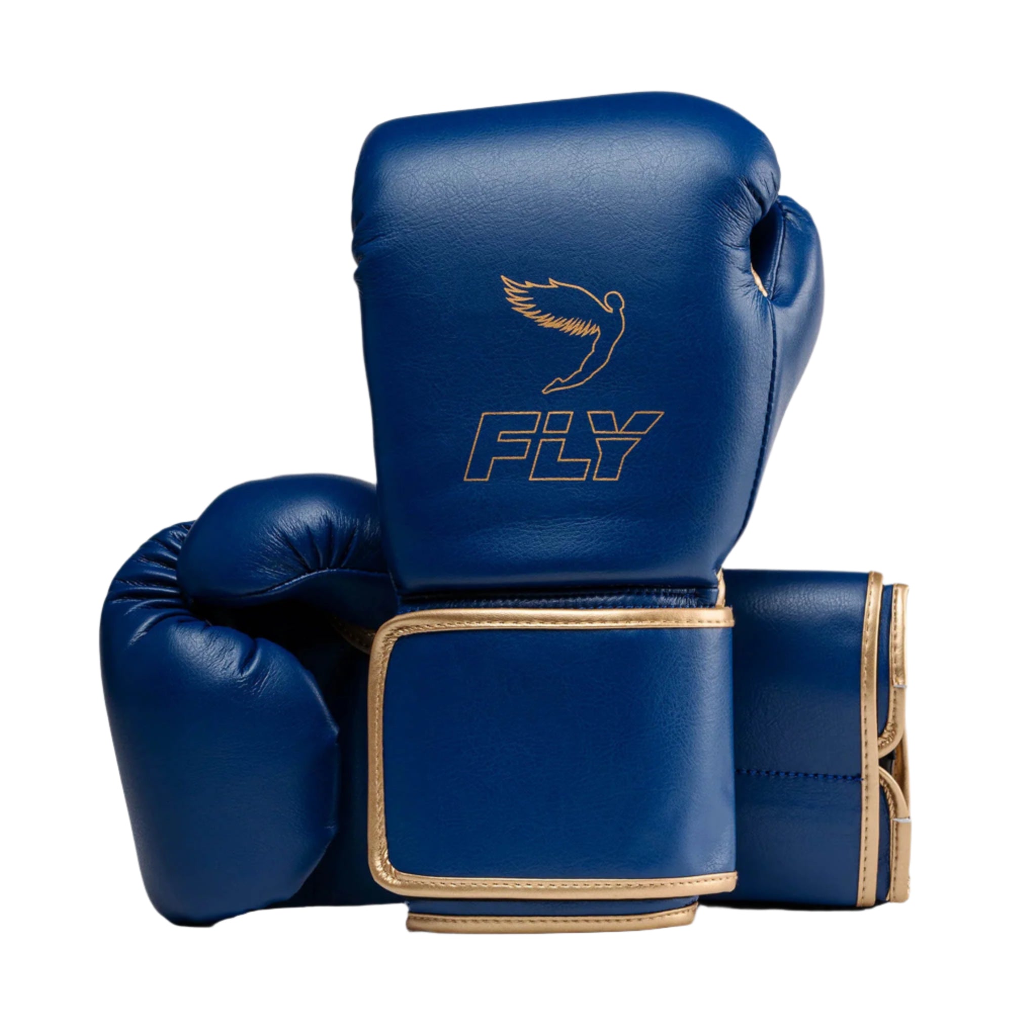 fly superloop x boxing glvoes navy gold