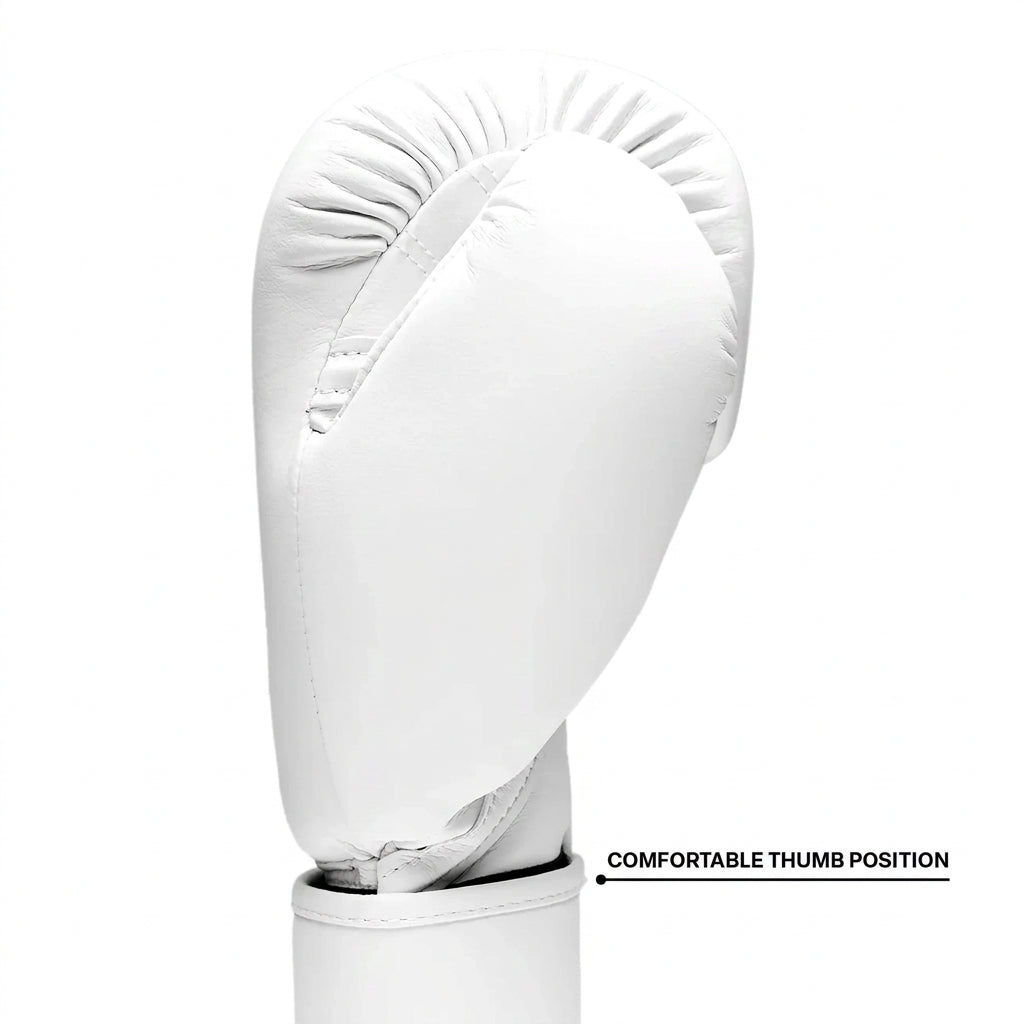 Fly Team Boxing Gloves White