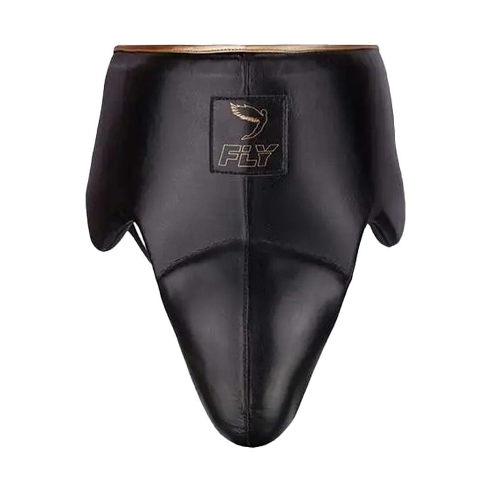 Fly Wraith X Groin Guard Boxing Foul Protector Black Gold