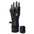 Fortress T1 Fast Wraps in black showing fitted on a hand and a black 1m handwrap sitting to the side