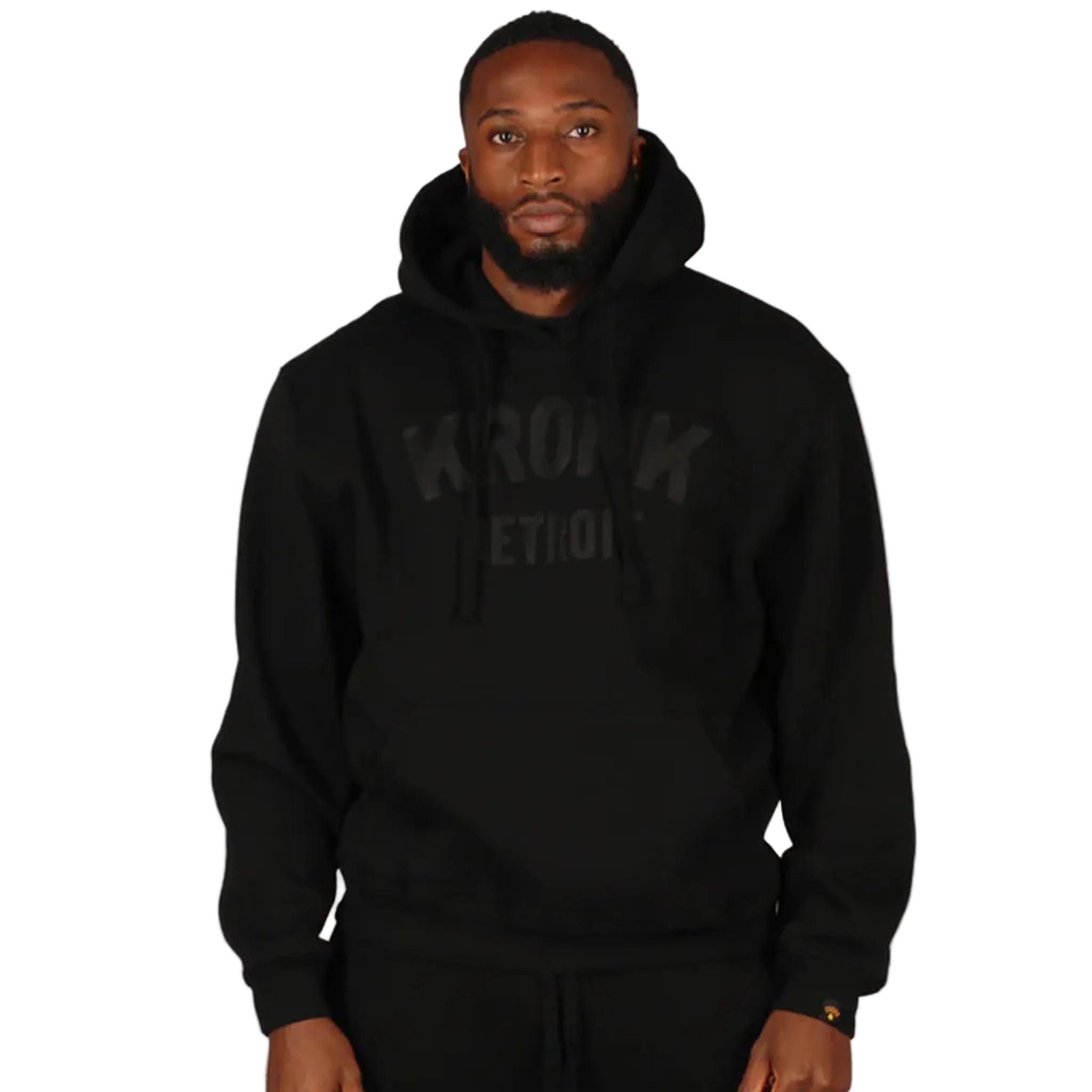 Kronk Detroit Chain Stitch Hoody black