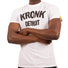 Kronk Detroit T-Shirt White with Black Kronk Detroit Text