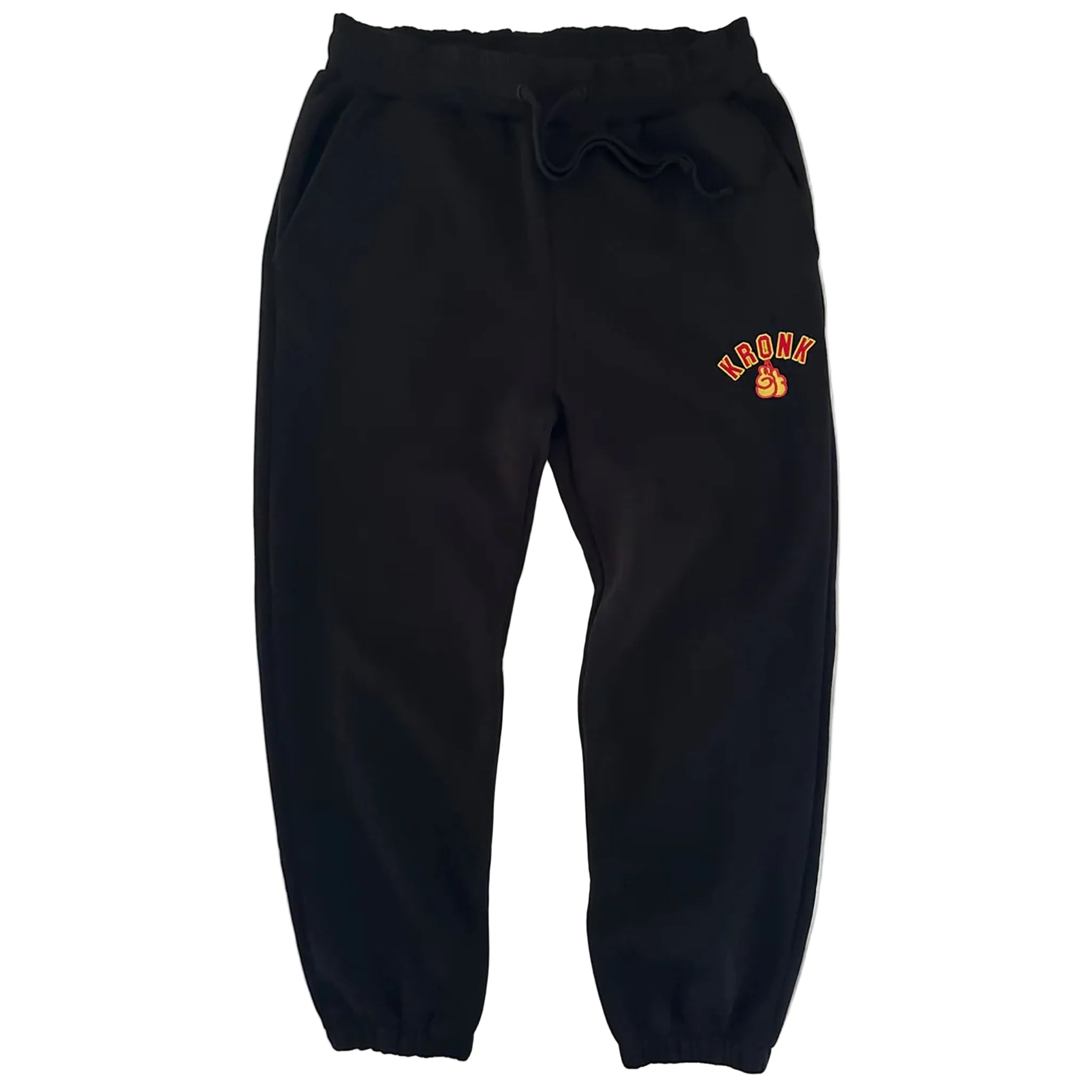 Kronk Gloves Applique Joggers Black