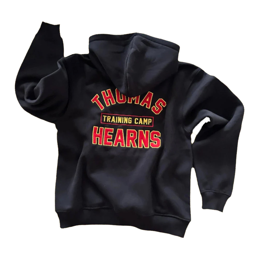 Kronk Thomas Hears Applique Hoody Loose Fit Black