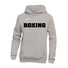 Nike Boxing Club hoody grey with white Nike swoosh and black Boxing text