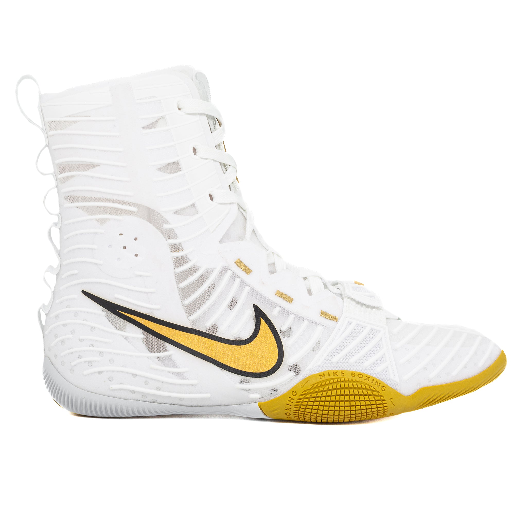Nike Hyper KO 3 Boxing Boots White/Gold