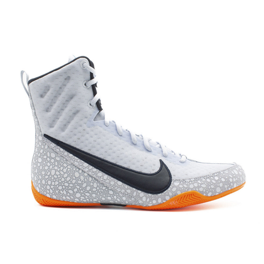 Nike Machomai 3 SE Olympic Boxing Boots grey with orange