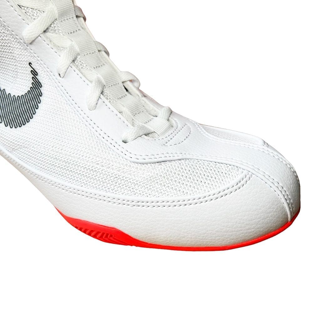 Nike Machomai SE olympic Boxing Boots - White/Black/Pink/Bright Crimson