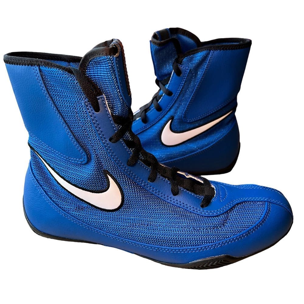 Nike V2 Machomai Boxing Boots Blue/White