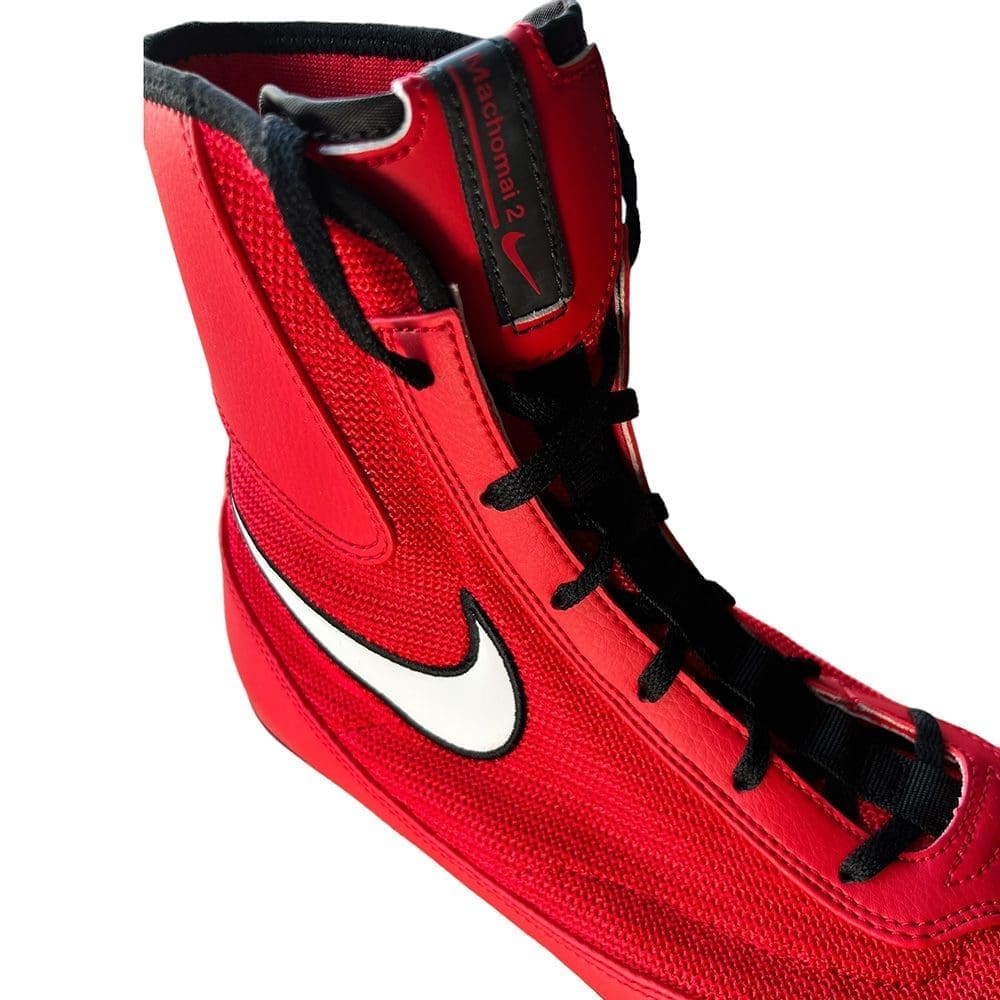 Nike V2 Machomai Boxing Boots Red/White