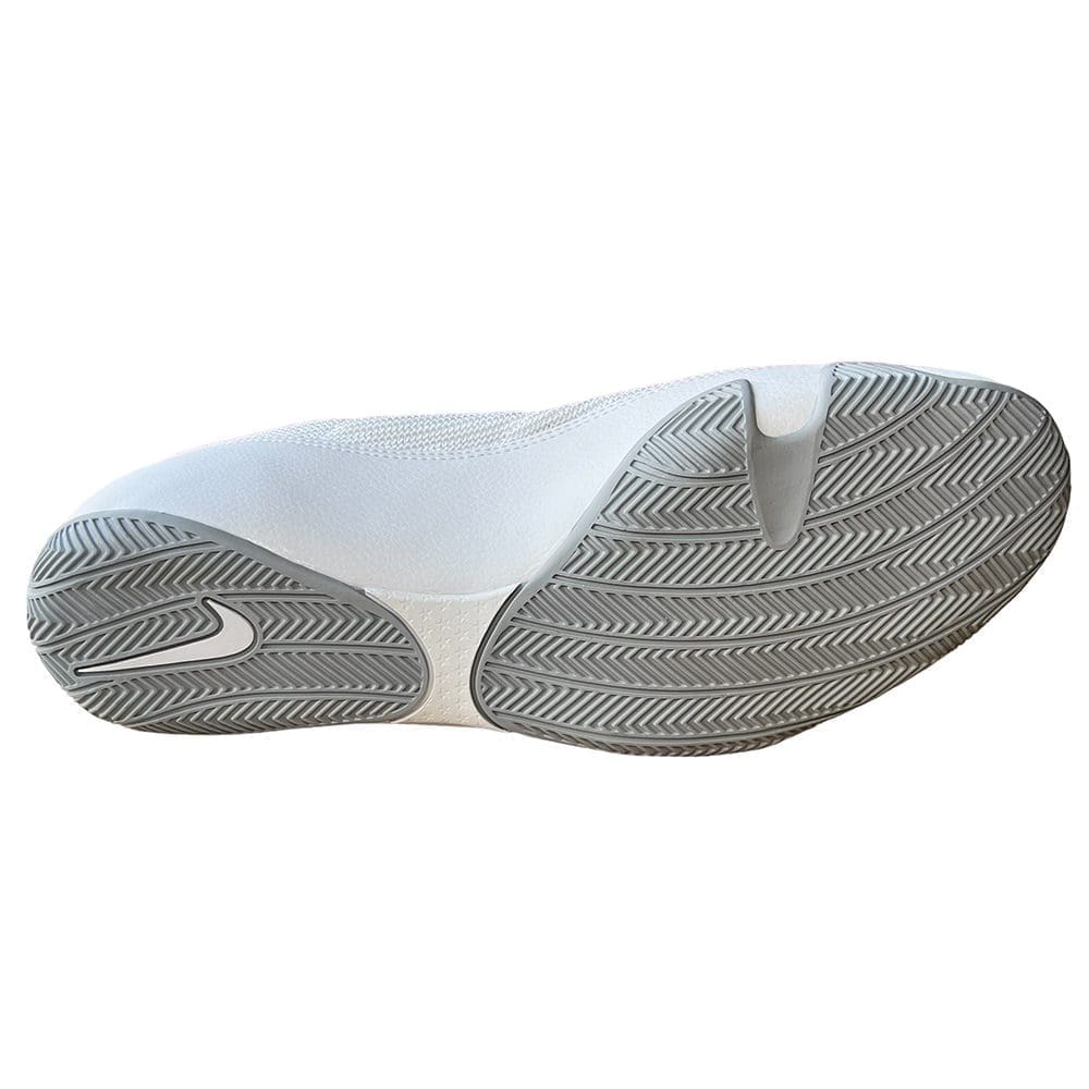 Nike V2 Machomai Boxing Boots White/Grey Grey Sole