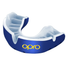 opro gold level mouthguard blue with gold opro logo