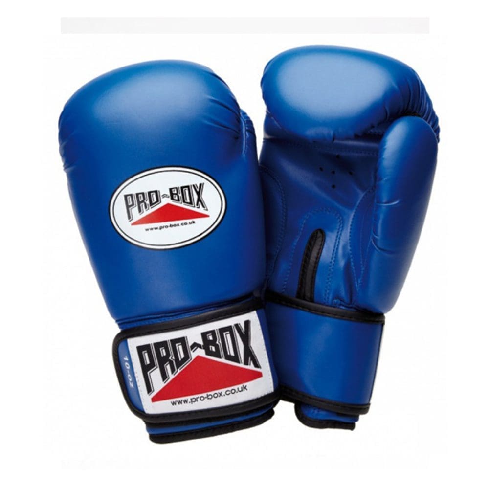 Pro-Box Kids Base Spar Boxing Gloves blue